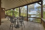 When in Rome - Lower Deck Seating Area with Lake View